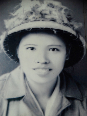 Tiểu đội trưởng Trần Thị Thông năm 1967