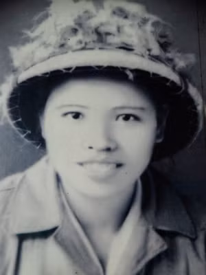 Tiểu đội trưởng Trần Thị Thông năm 1967