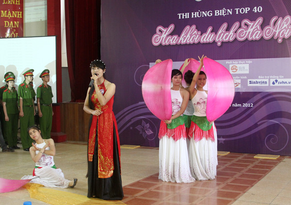 Tiết mục dự thi được thí sinh chuẩn bị kỹ lưỡng