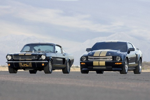 Ford Shelby GT xưa và nay