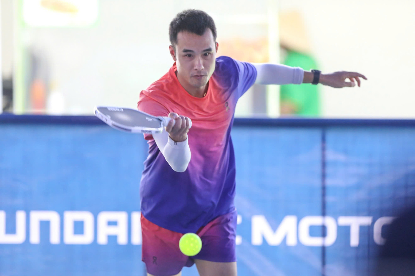 Chung kết đơn nam chuyên nghiệp (trên 35 tuổi) giữa hai tay vợt Ngô Đức Dương và Trần Mai Lâm.