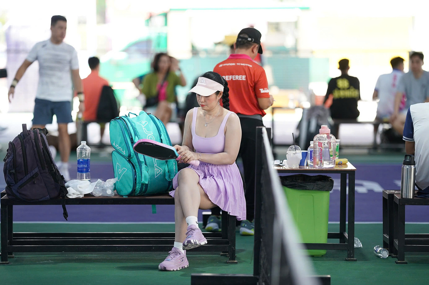 Ngày thứ hai Giải Pickleball Việt Nam - Cúp Hyundai Thành Công 2025: Xác định nhiều cặp chung kết ảnh 80