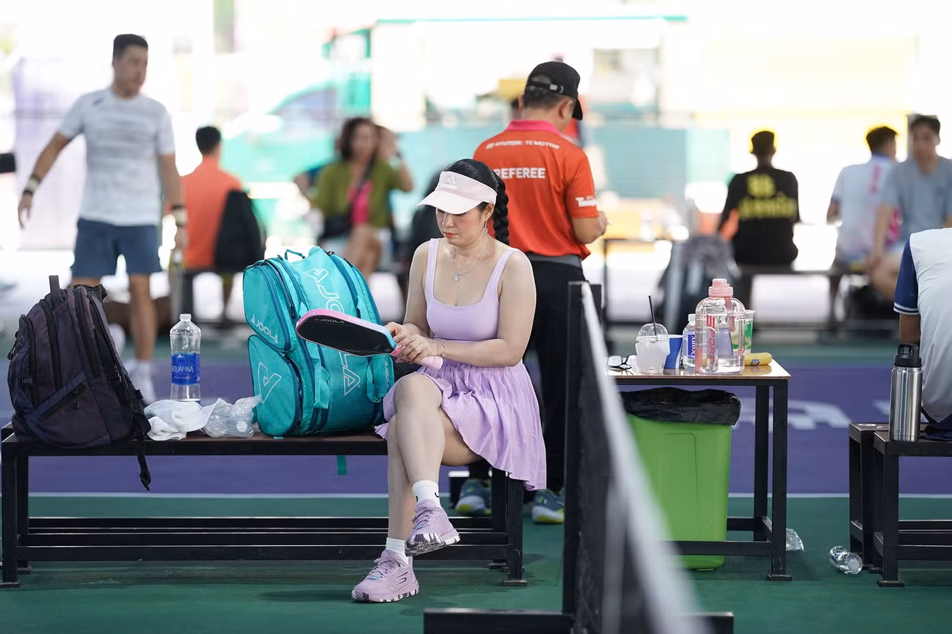 Ngày thứ hai Giải Pickleball Việt Nam - Cúp Hyundai Thành Công 2025: Xác định nhiều cặp chung kết ảnh 80