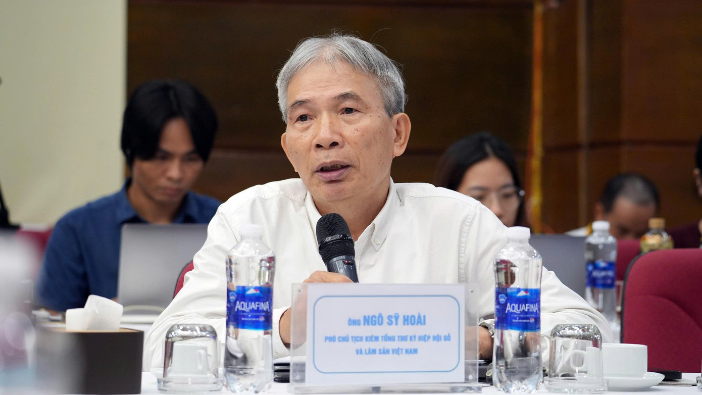 Ông Ngô Sỹ Hoài - Phó Chủ tịch kiêm Tổng thư ký Hiệp hội gỗ và lâm sản Việt Nam.
