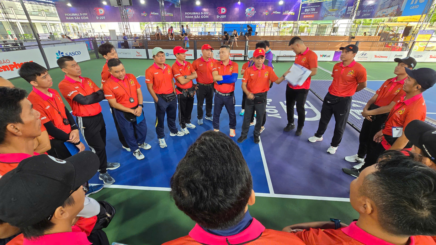 Ngày thứ hai Giải Pickleball Việt Nam - Cúp Hyundai Thành Công 2025: Xác định nhiều cặp chung kết ảnh 30