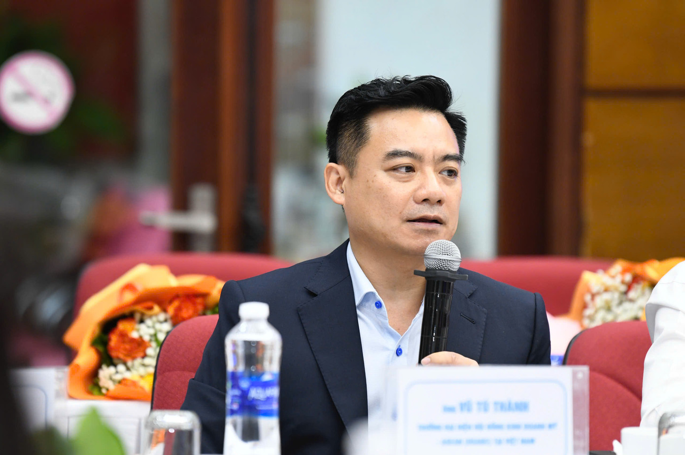 Ông Vũ Tú Thành - Trưởng đại diện Hội đồng kinh doanh Mỹ - Asean (USABC) tại Việt Nam.