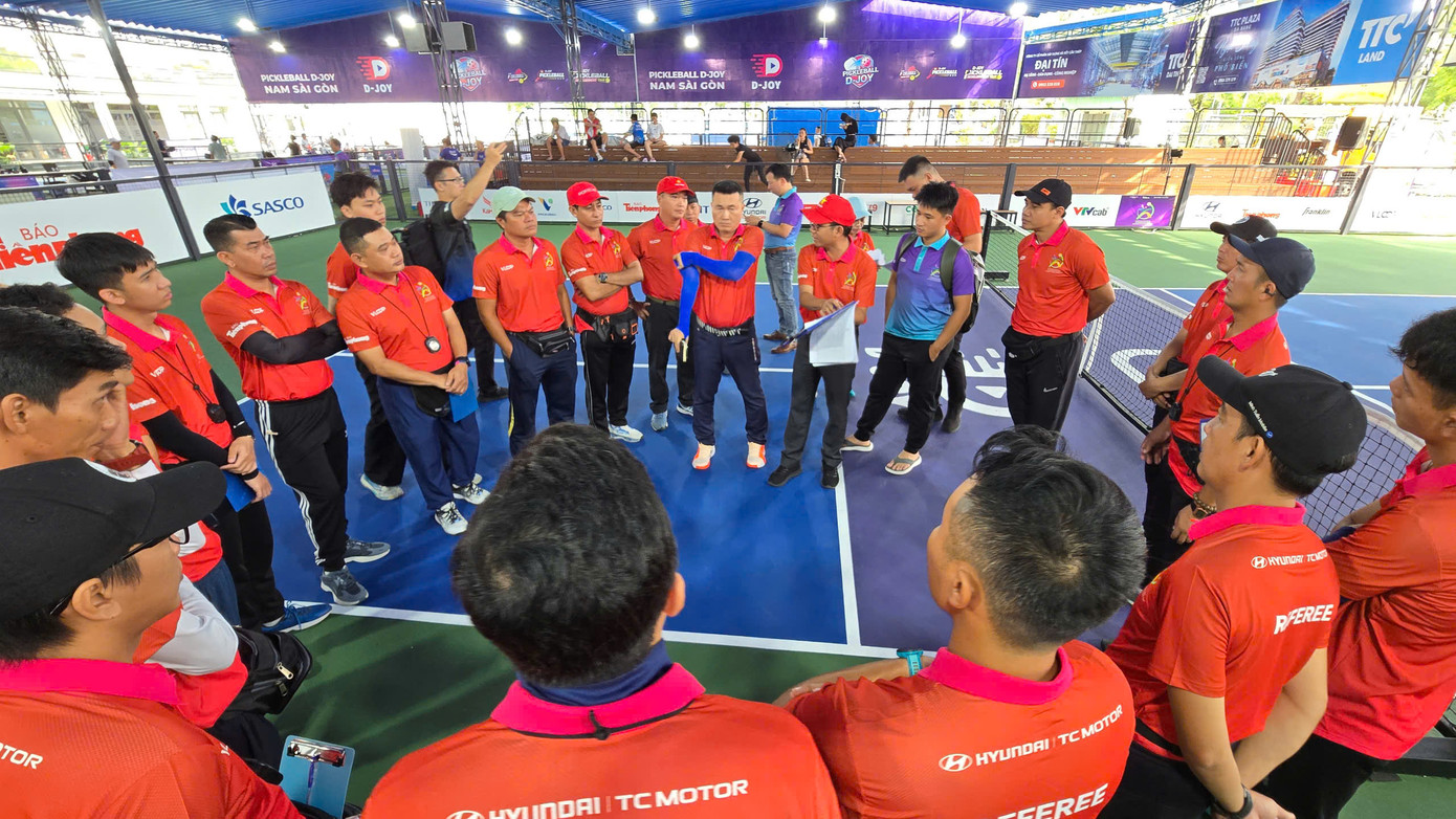 Ngày thứ hai Giải Pickleball Việt Nam - Cúp Hyundai Thành Công 2025: Xác định nhiều cặp chung kết ảnh 31