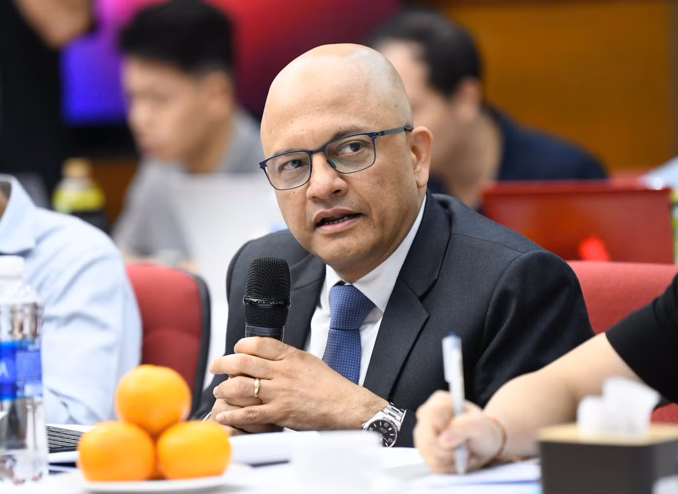 Ông Ashish Joshi - Tổng Giám đốc điều hành Suntory PepsiCo Việt Nam. Ông Ashish Joshi - Tổng Giám đốc điều hành Suntory PepsiCo Việt Nam.