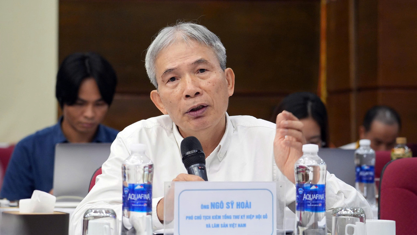 Ông Ngô Sỹ Hoài - Phó Chủ tịch kiêm Tổng thư ký Hiệp hội gỗ và lâm sản Việt Nam.