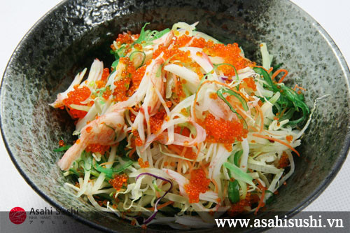 Salad trứng cua rong biển thanh khiết