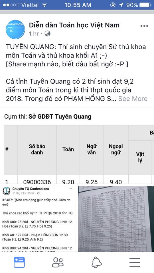 Nghi vấn điểm thi lan đến Hòa Bình, Tuyên Quang ảnh 2