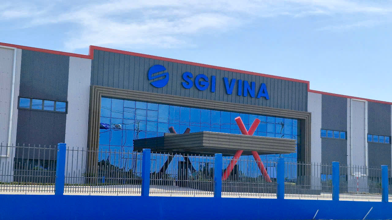 Nhà máy nam châm từ tính SGI của Công ty TNHH SGI VINA. Nhà máy nam châm từ tính SGI của Công ty TNHH SGI VINA.