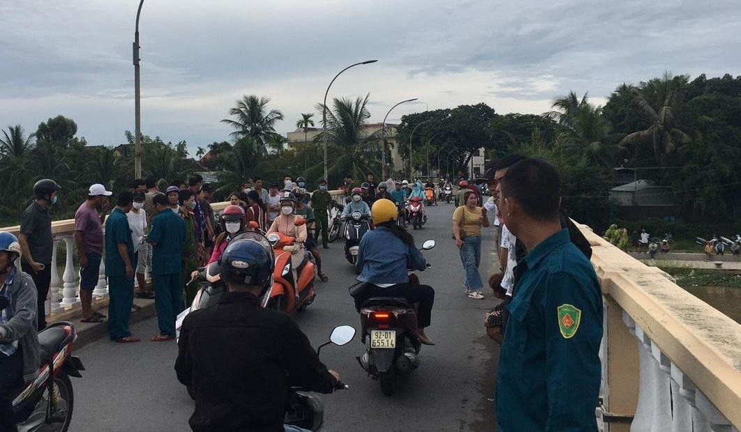 Hiện trường nơi xảy ra sự việc. Ảnh C.Đ