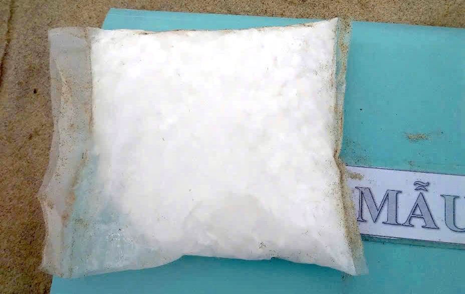 Kết quả giám định hơn 1.500 viên màu trắng không phải là ma túy. Ảnh CTV