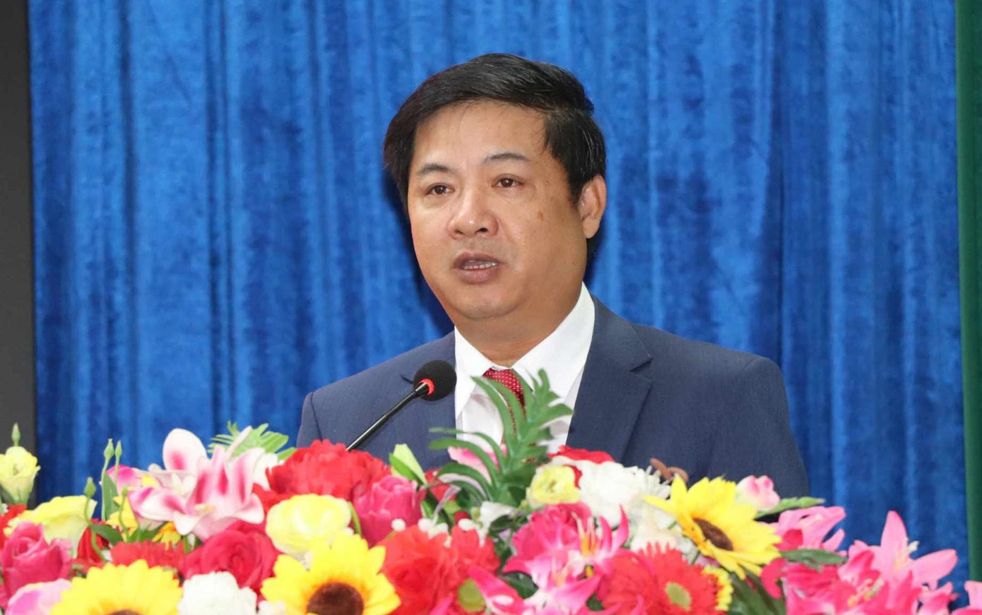 Bí thư Tỉnh ủy Quảng Nam Lương Nguyễn Minh Triết phát biểu tại lễ công bố. Bí thư Tỉnh ủy Quảng Nam Lương Nguyễn Minh Triết phát biểu tại lễ công bố.