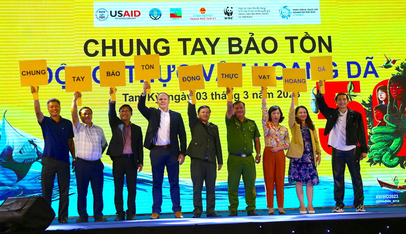 Quảng Nam hưởng ứng chung tay bảo tồn động thực vật hoang dã. Quảng Nam hưởng ứng chung tay bảo tồn động thực vật hoang dã.