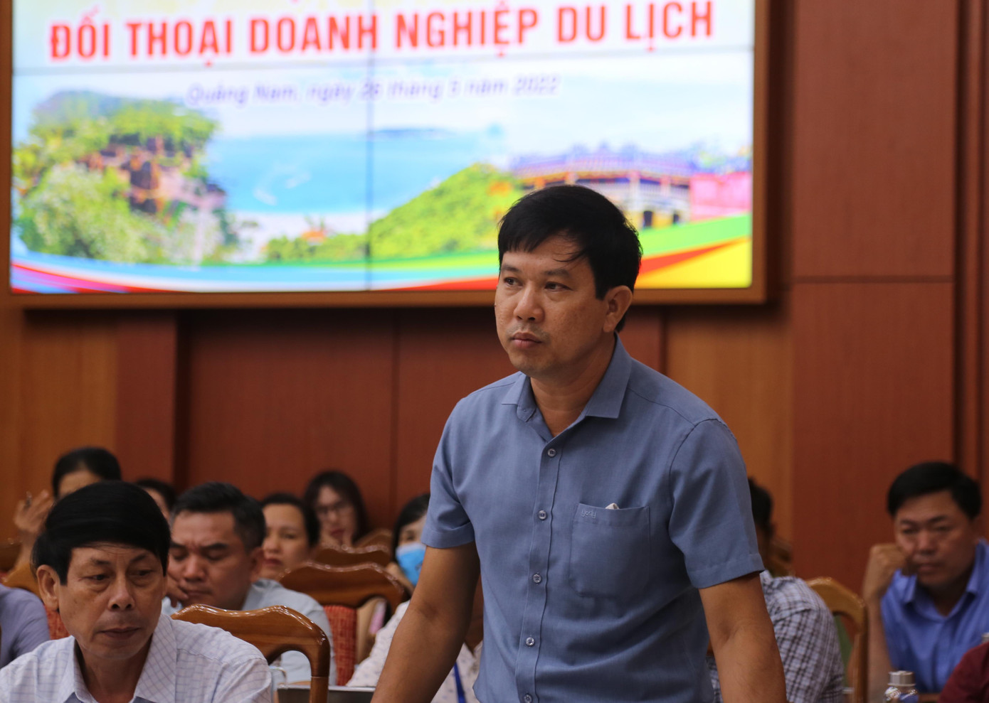 Ông Nguyễn Minh Lý, Phó chủ tịch UBND thành phố Hội An. Ông Nguyễn Minh Lý, Phó chủ tịch UBND thành phố Hội An.