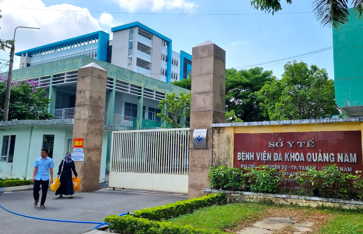 Bệnh viện Đa khoa Quảng Nam. Ảnh: Hoài Văn