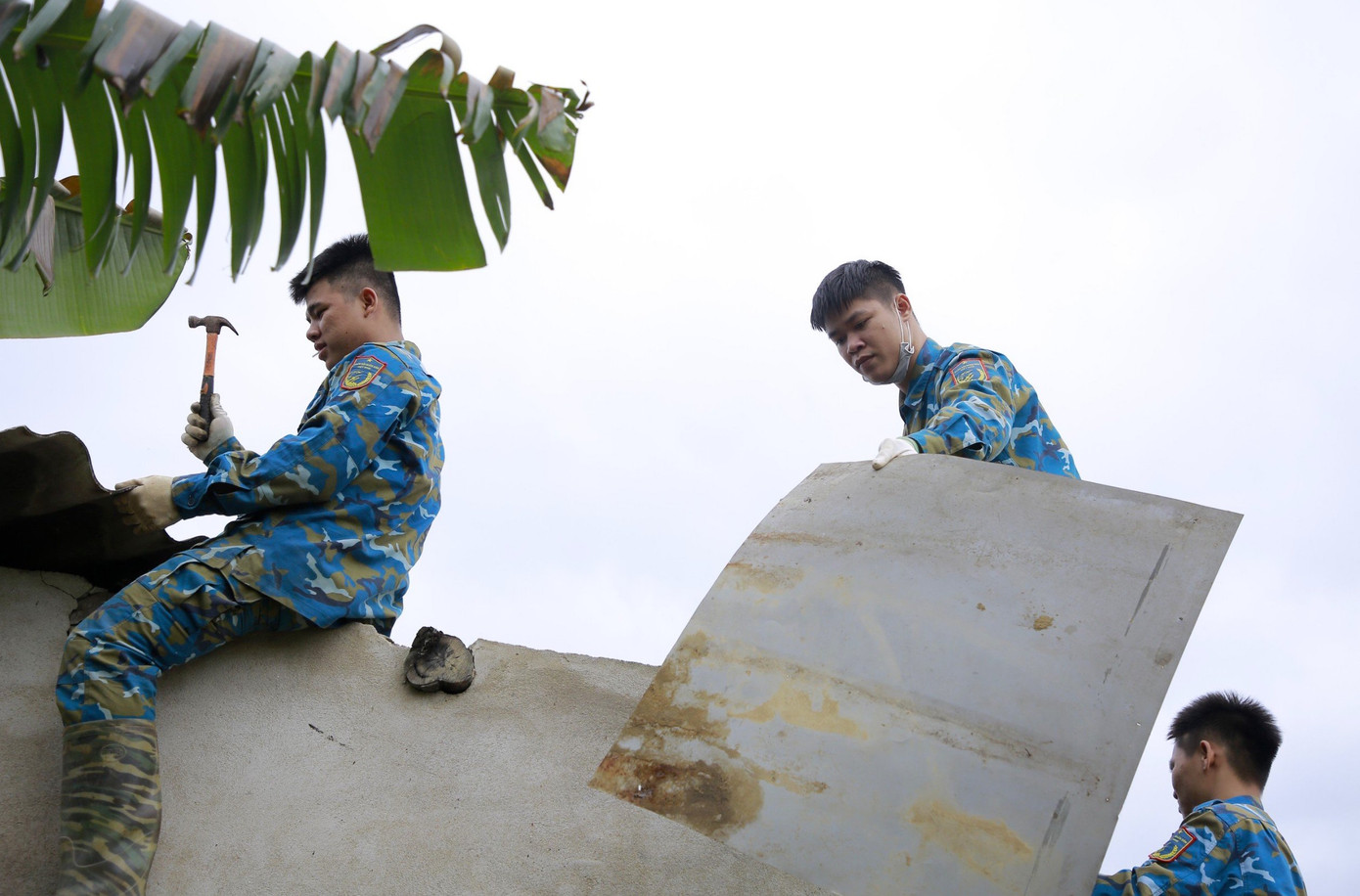 Công tác khắc phục được tiến hành khẩn trương.