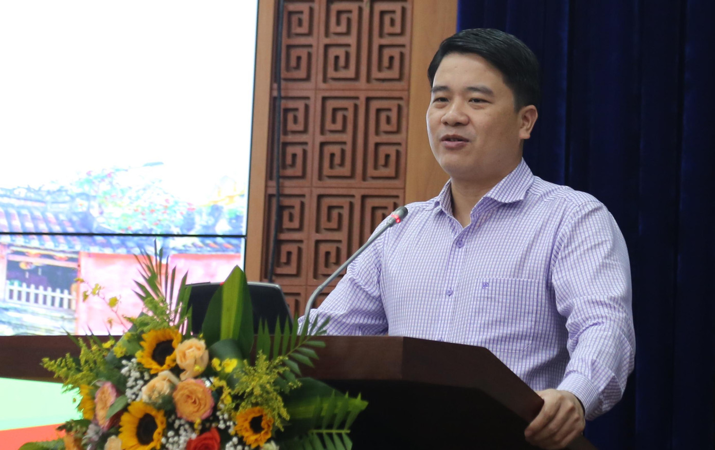 Ông Trần Văn Tân - Phó Chủ tịch UBND tỉnh Quảng Nam. Ảnh Hoài Văn. Ông Trần Văn Tân - Phó Chủ tịch UBND tỉnh Quảng Nam. Ảnh Hoài Văn.