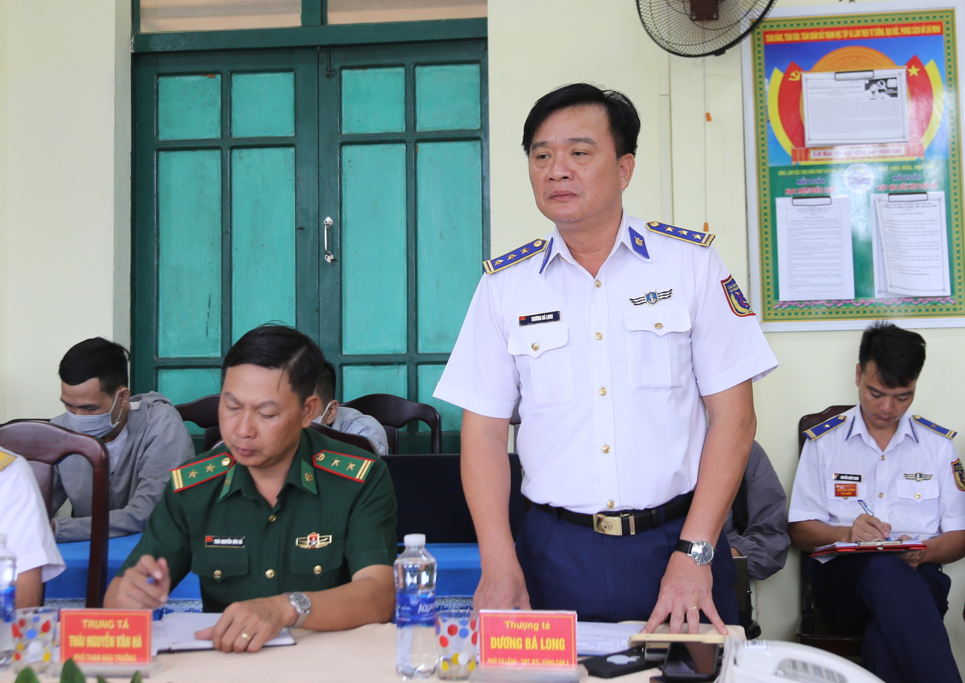 Thượng tá Trương Bá Long - Phó tư lệnh, Tham mưu trưởng BTL Vùng Cảnh sát biển 2.