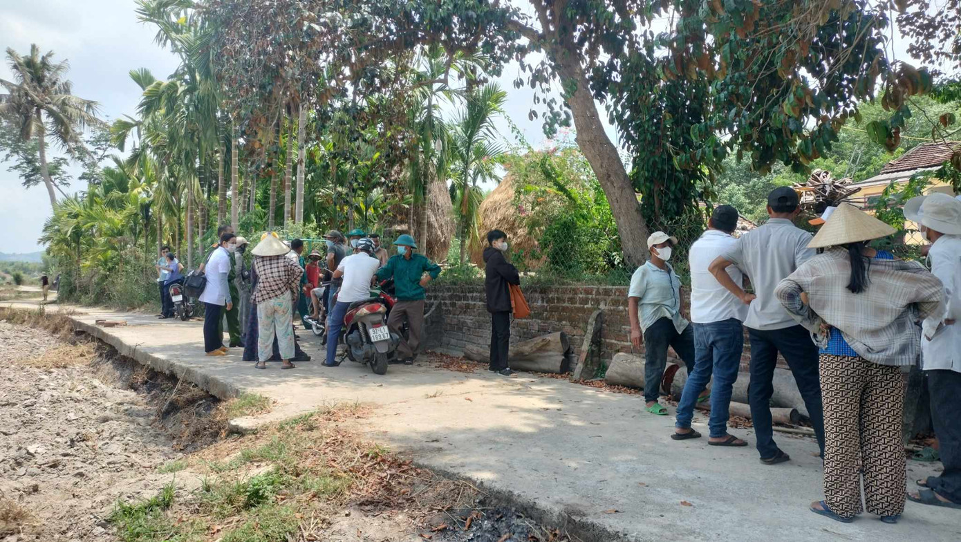 Hiện trường nơi xảy ra vụ việc. Ảnh CTV Hiện trường nơi xảy ra vụ việc. Ảnh CTV