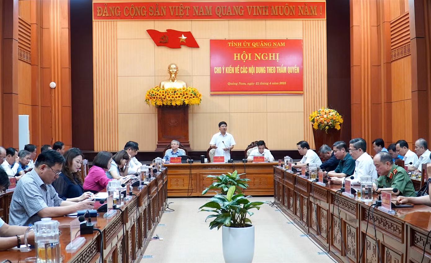 Hội nghị Tỉnh ủy Quảng Nam thảo luận, thông qua phương án đặt tên mới cho 88 xã, phường trên địa bàn tỉnh.