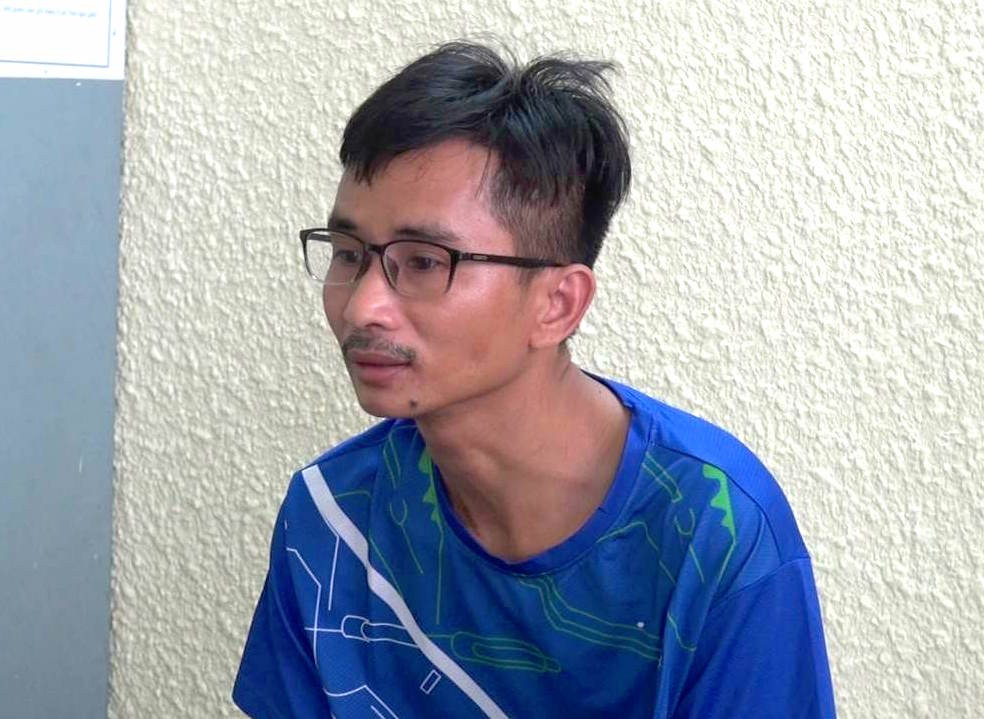 Thái Nguyên Thảo tại cơ quan công an. Ảnh CA Thái Nguyên Thảo tại cơ quan công an. Ảnh CA