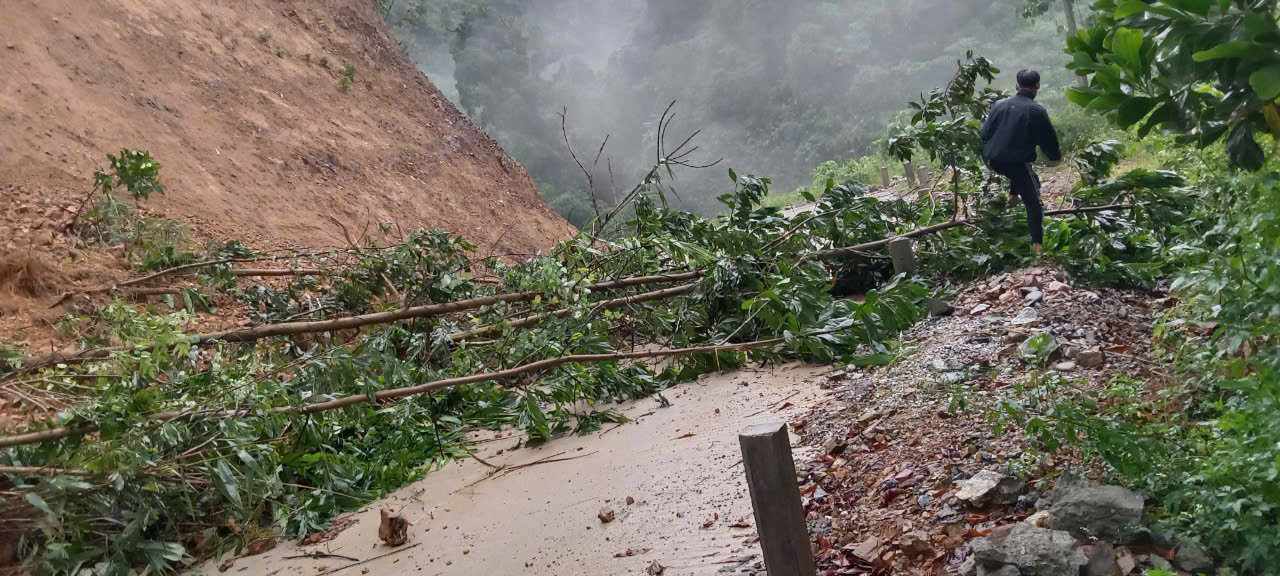 Sạt lở nhiều điểm ở huyện Nam Trà My, Quảng Nam. Sạt lở nhiều điểm ở huyện Nam Trà My, Quảng Nam.