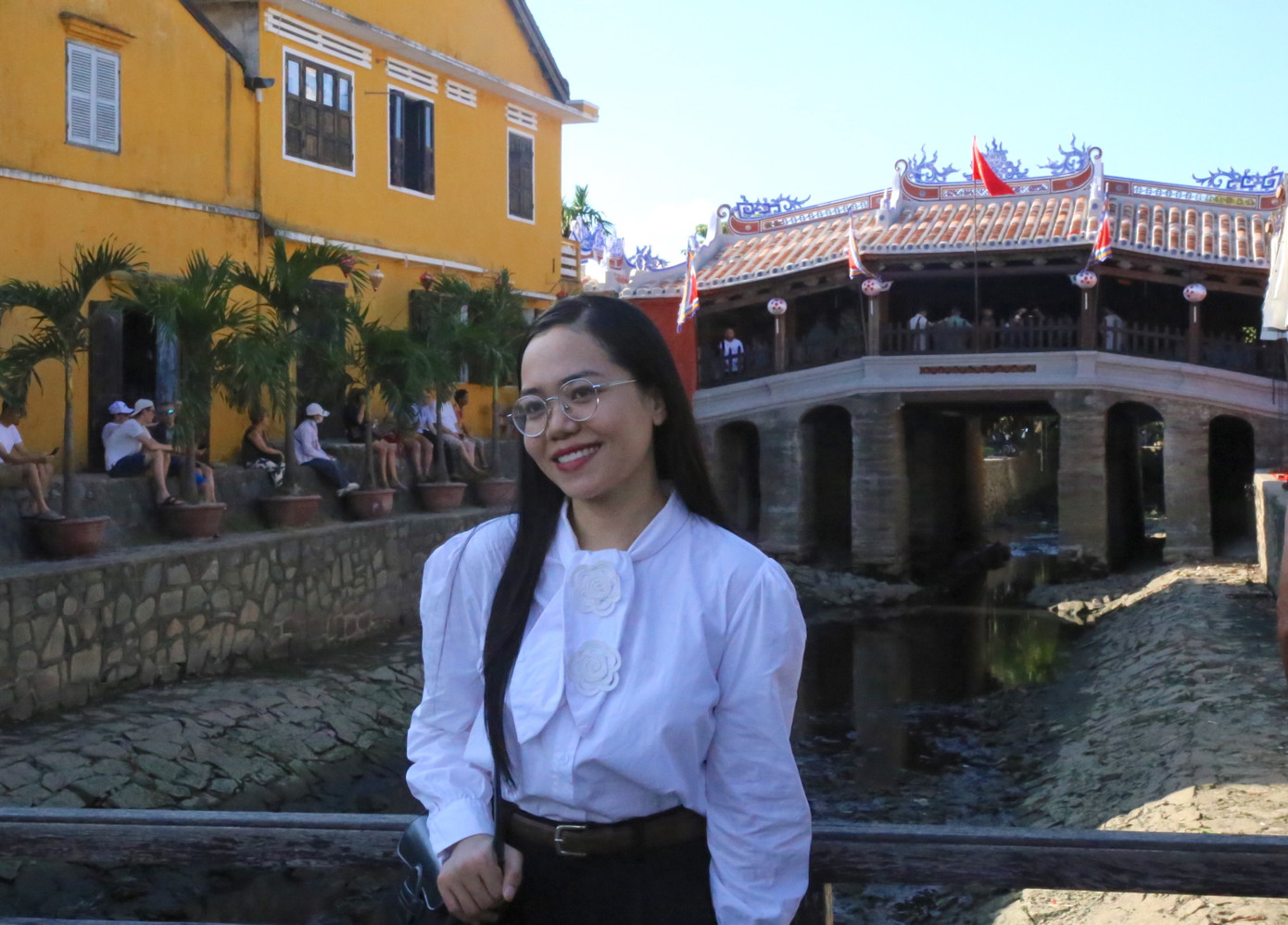 Bạn trẻ check-in Chùa Cầu Hội An. Bạn trẻ check-in Chùa Cầu Hội An.