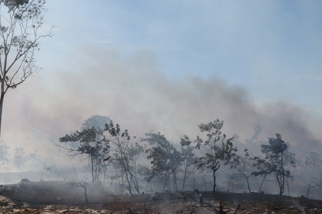 Hiện trường vụ cháy. Hiện trường vụ cháy.