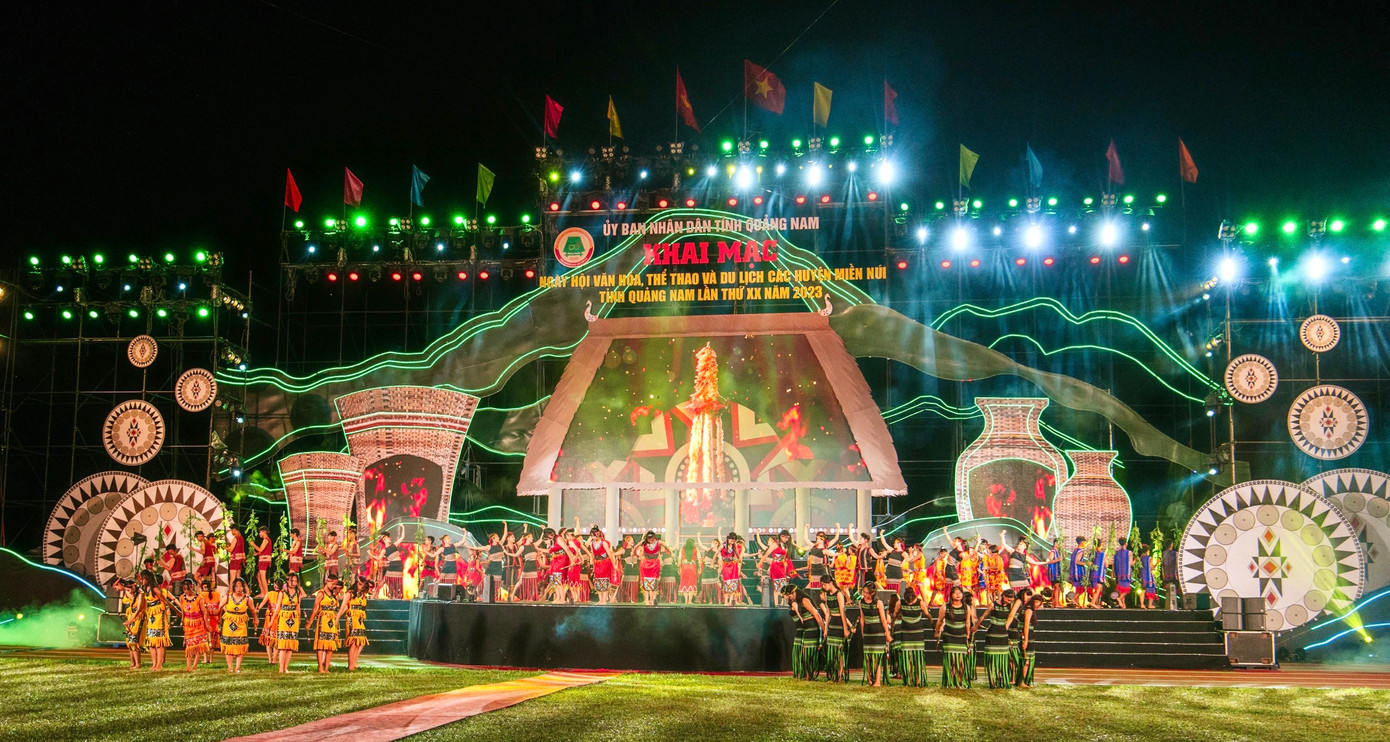 Quảng Nam khai mạc Ngày hội văn hoá, Thể thao và Du lịch các huyện miền núi lần thứ 20.
