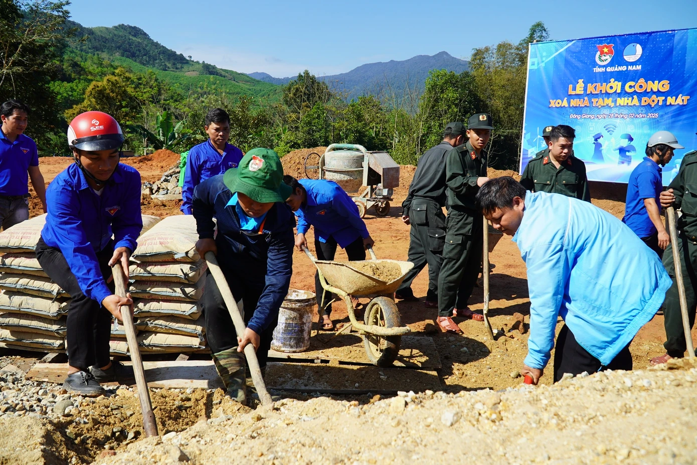 Nhiều hoạt động sôi nổi, ý nghĩa triển khai ngay sau lễ ra quân.