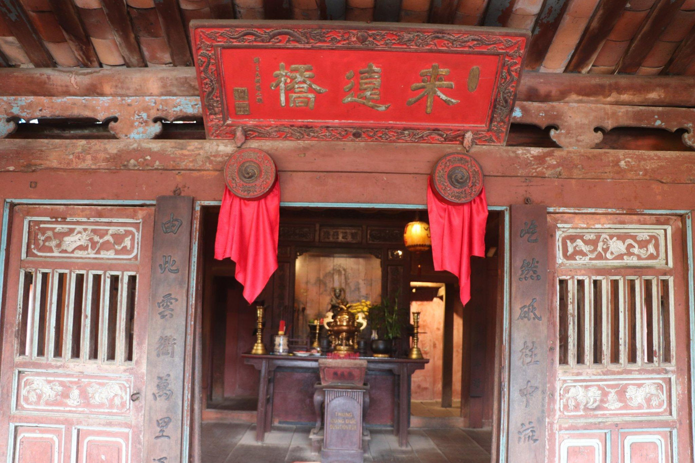 Nỗ lực bảo vệ di tích trước bão Noru.