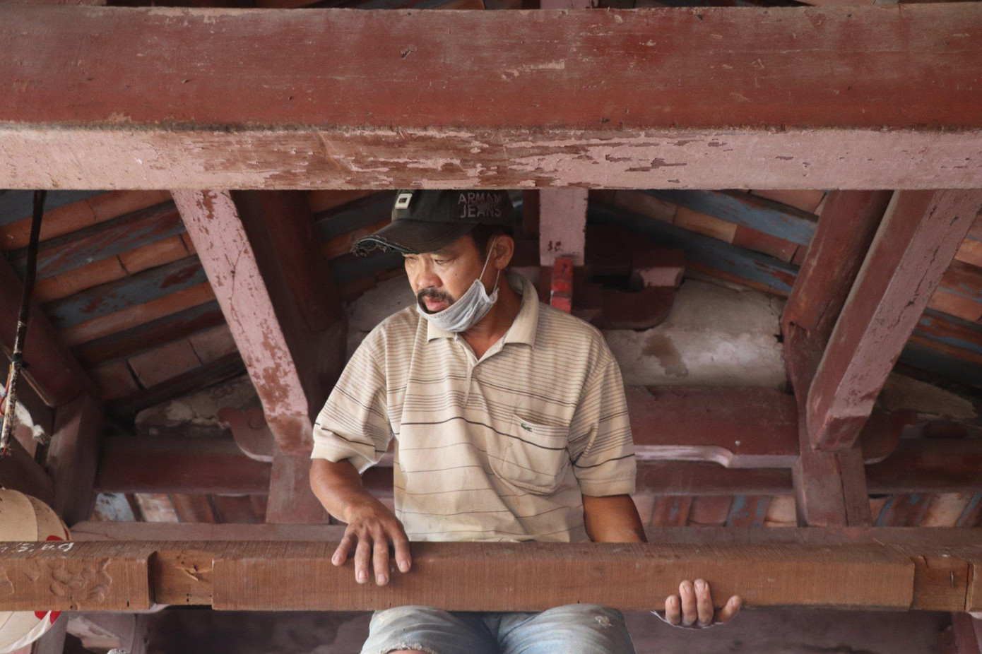 Bảo vệ di tích chùa Cầu trước bão Noru.