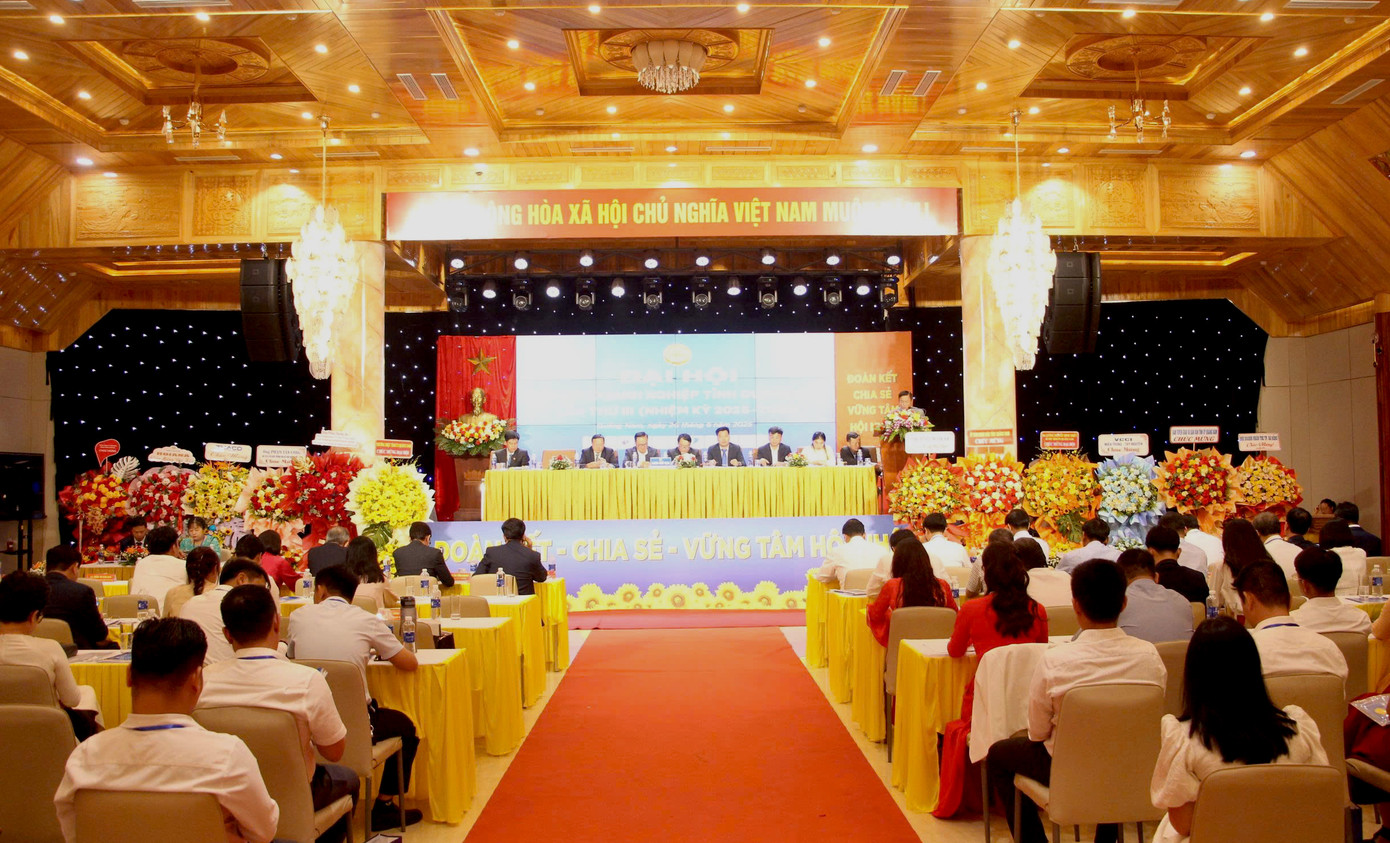 Hiệp hội Doanh nghiệp tỉnh Quảng Nam tổ chức Đại hội lần thứ III, nhiệm kỳ 2025-2030