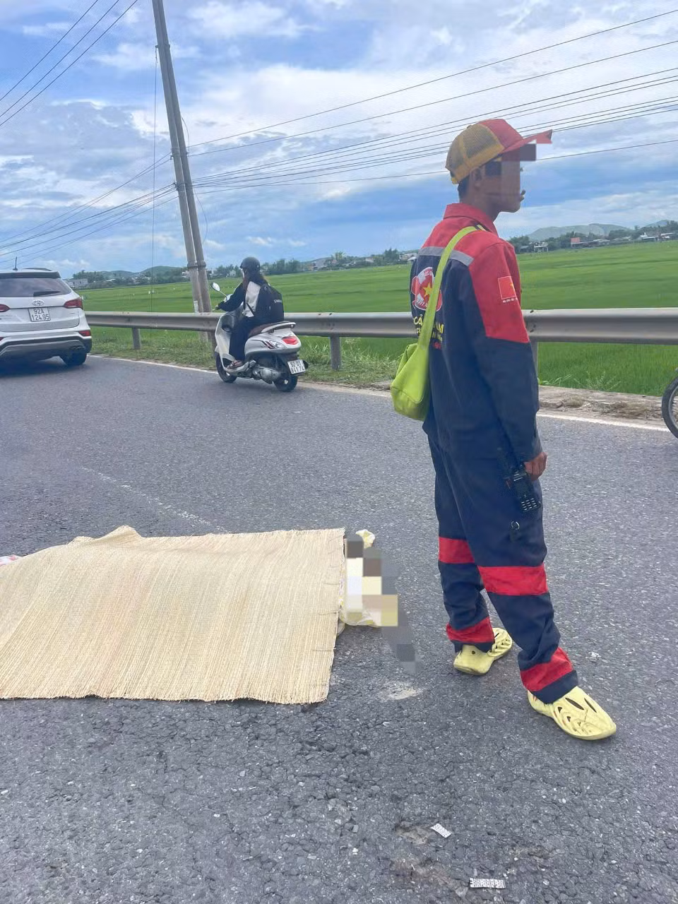 Hiện trường vụ việc. Ảnh FB