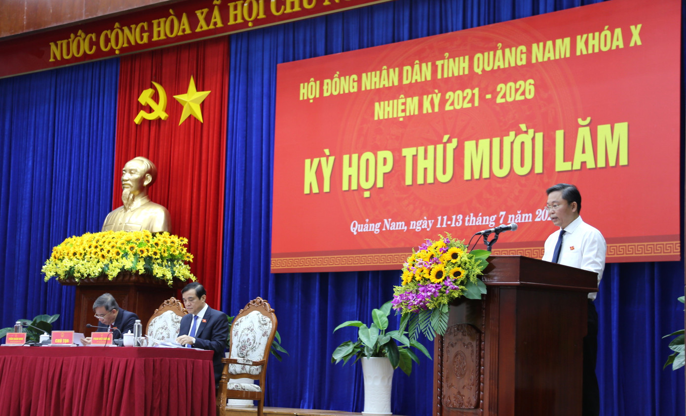 Kỳ họp thảo luận, xem xét nhiều vấn đề quan trọng phát triển kinh tế, xã hội tỉnh Quảng Nam.