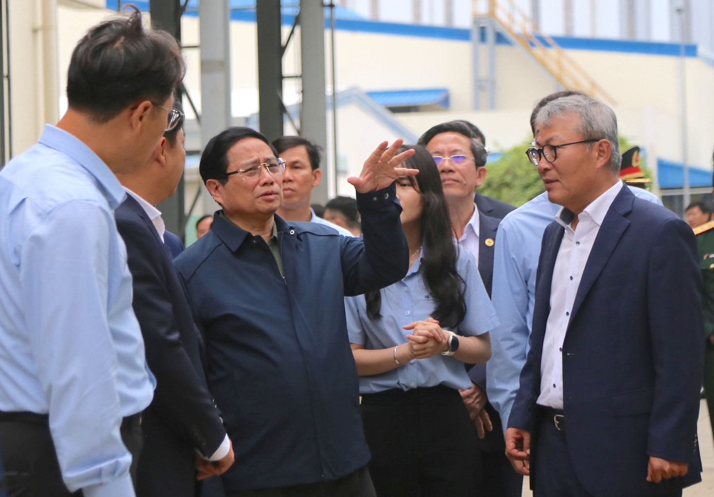 Thủ tướng thăm, làm việc cùng lãnh đạo Tập đoàn HS Hyosung