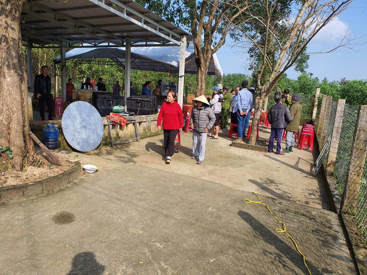 Nơi xảy ra vụ việc. Ảnh CTV Nơi xảy ra vụ việc. Ảnh CTV