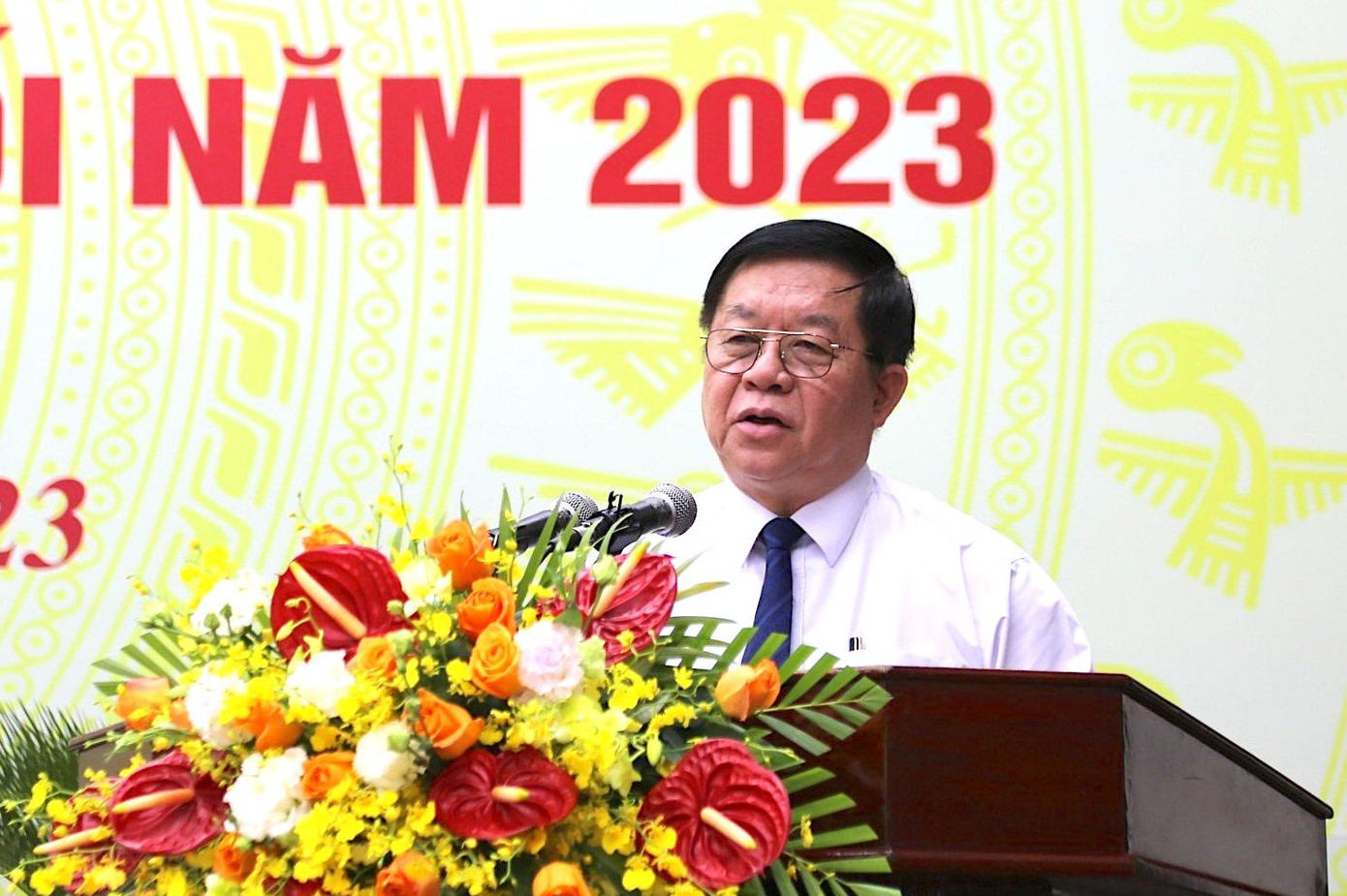 Bí thư Trung ương Đảng, Trưởng Ban Tuyên giáo Trung ương Nguyễn Trọng Nghĩa phát biểu chỉ đạo tại Hội nghị. Ảnh: Hoài Văn Bí thư Trung ương Đảng, Trưởng Ban Tuyên giáo Trung ương Nguyễn Trọng Nghĩa phát biểu chỉ đạo tại Hội nghị. Ảnh: Hoài Văn