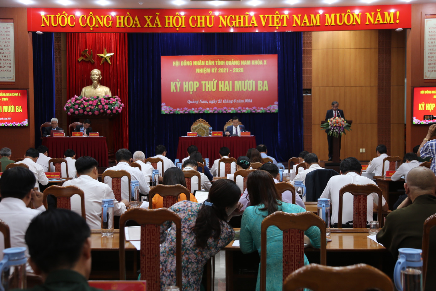 Kỳ họp thứ 23 HĐND tỉnh Quảng Nam.