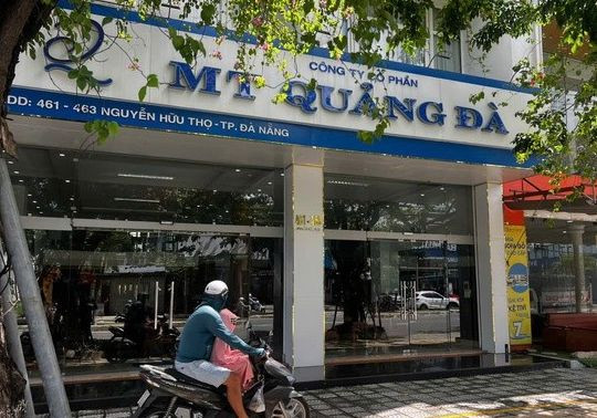Trụ sở Công ty CP MT Quảng Đà tại TP Đà Nẵng.