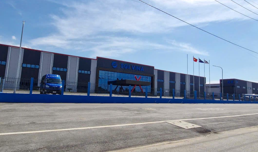 Nhà máy nam châm từ tính SGI của Công ty TNHH SGI VINA. Nhà máy nam châm từ tính SGI của Công ty TNHH SGI VINA.