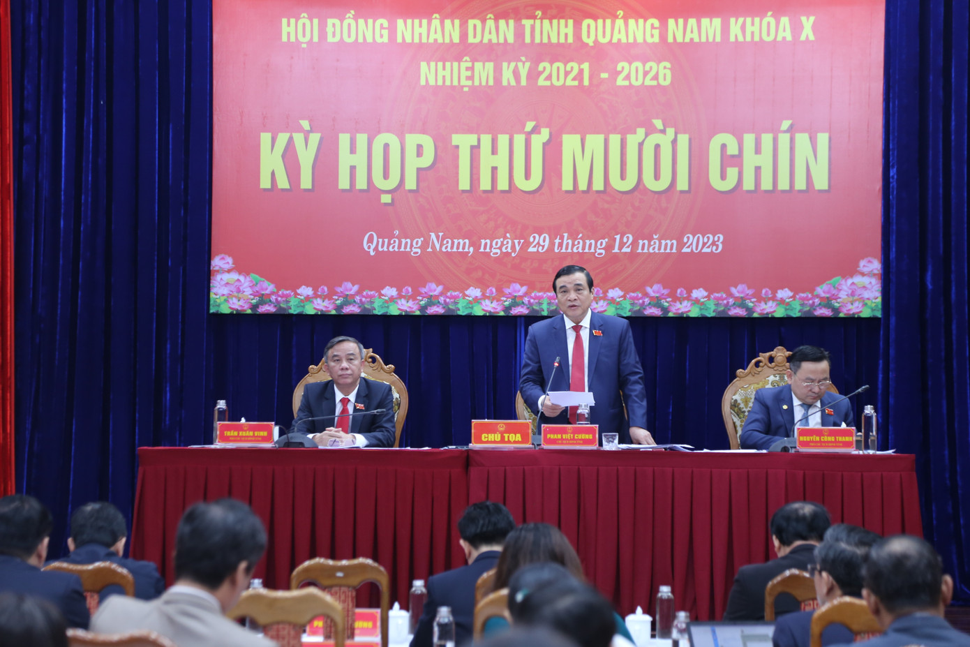 Kỳ họp thứ 19 HĐND tỉnh Quảng Nam khóa X, nhiệm kỳ 2021 - 2026.