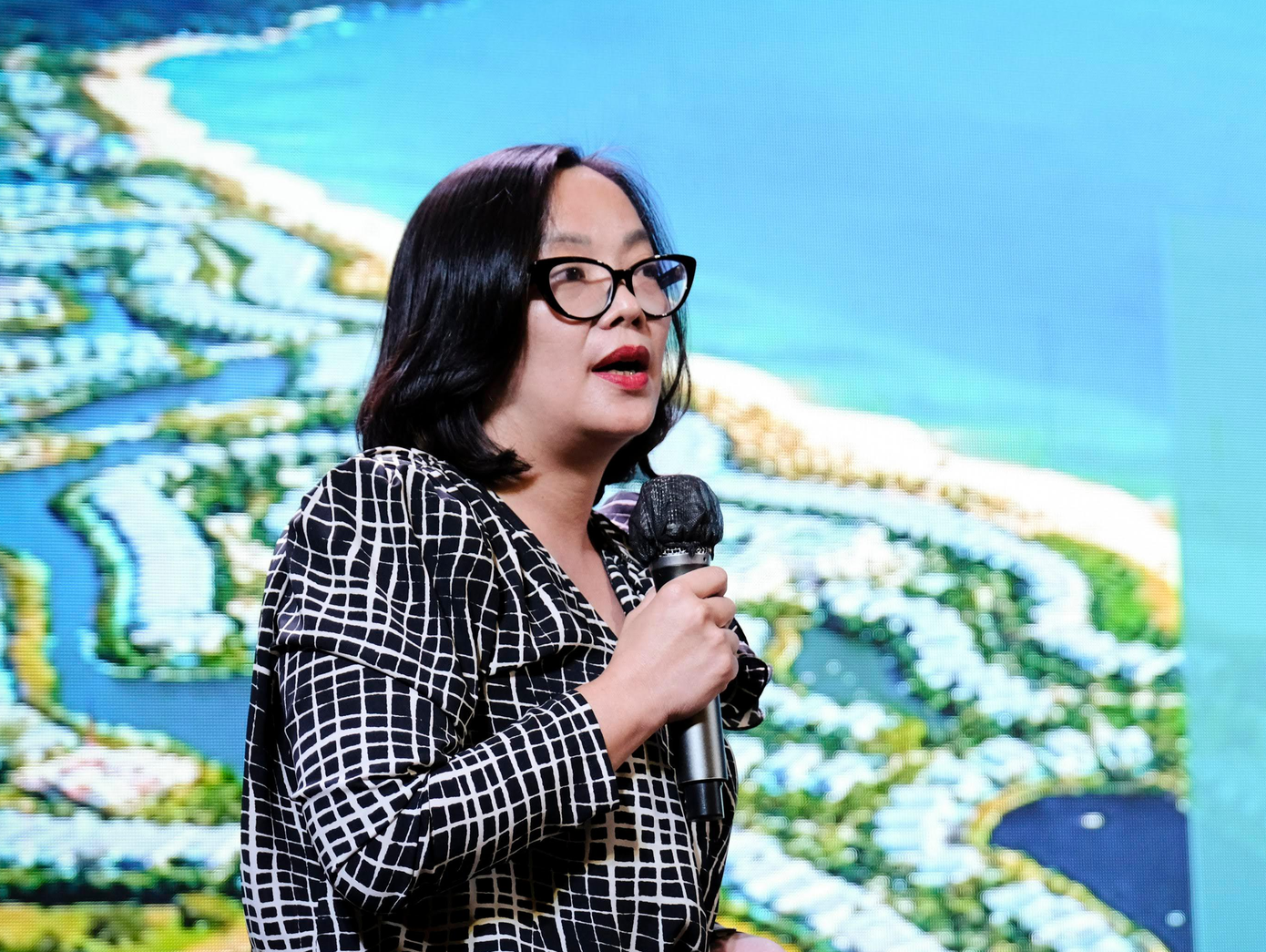 Bà Ngô Hương - Tổng Giám đốc Vinpearl Resort.