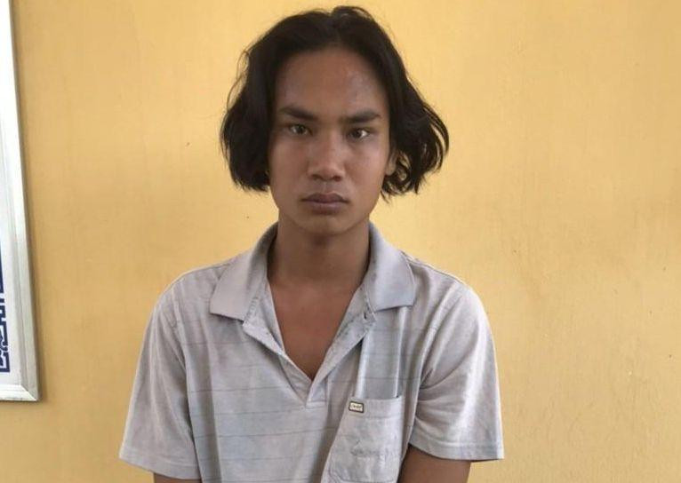 Nguyễn Văn Quốc tại cơ quan điều tra. Ảnh CA Nguyễn Văn Quốc tại cơ quan điều tra. Ảnh CA