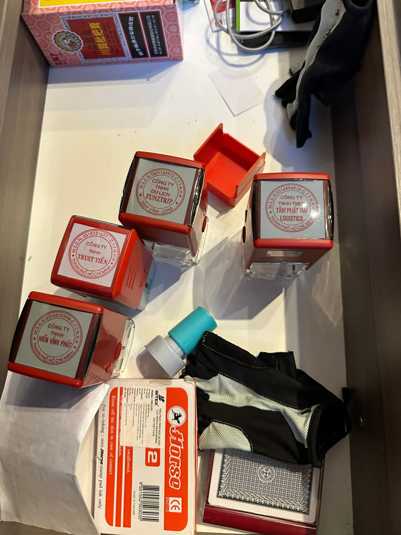 Tang vật liên quan vụ việc.