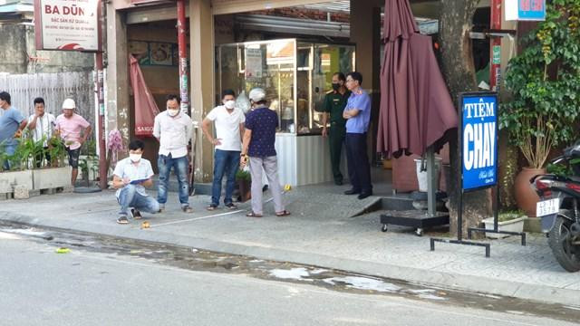 Hiện trường nơi xảy ra vụ việc.