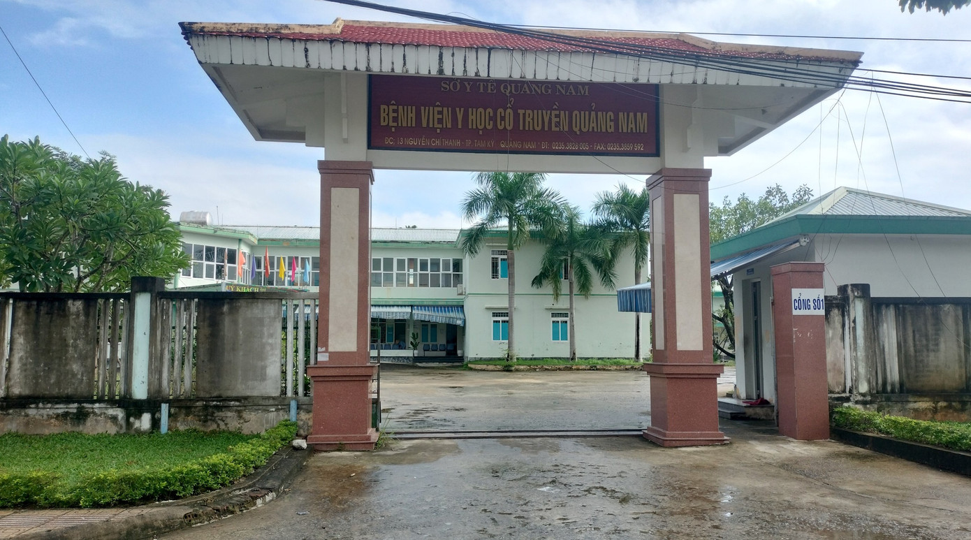 Bệnh viện Y học cổ truyền Quảng Nam.
